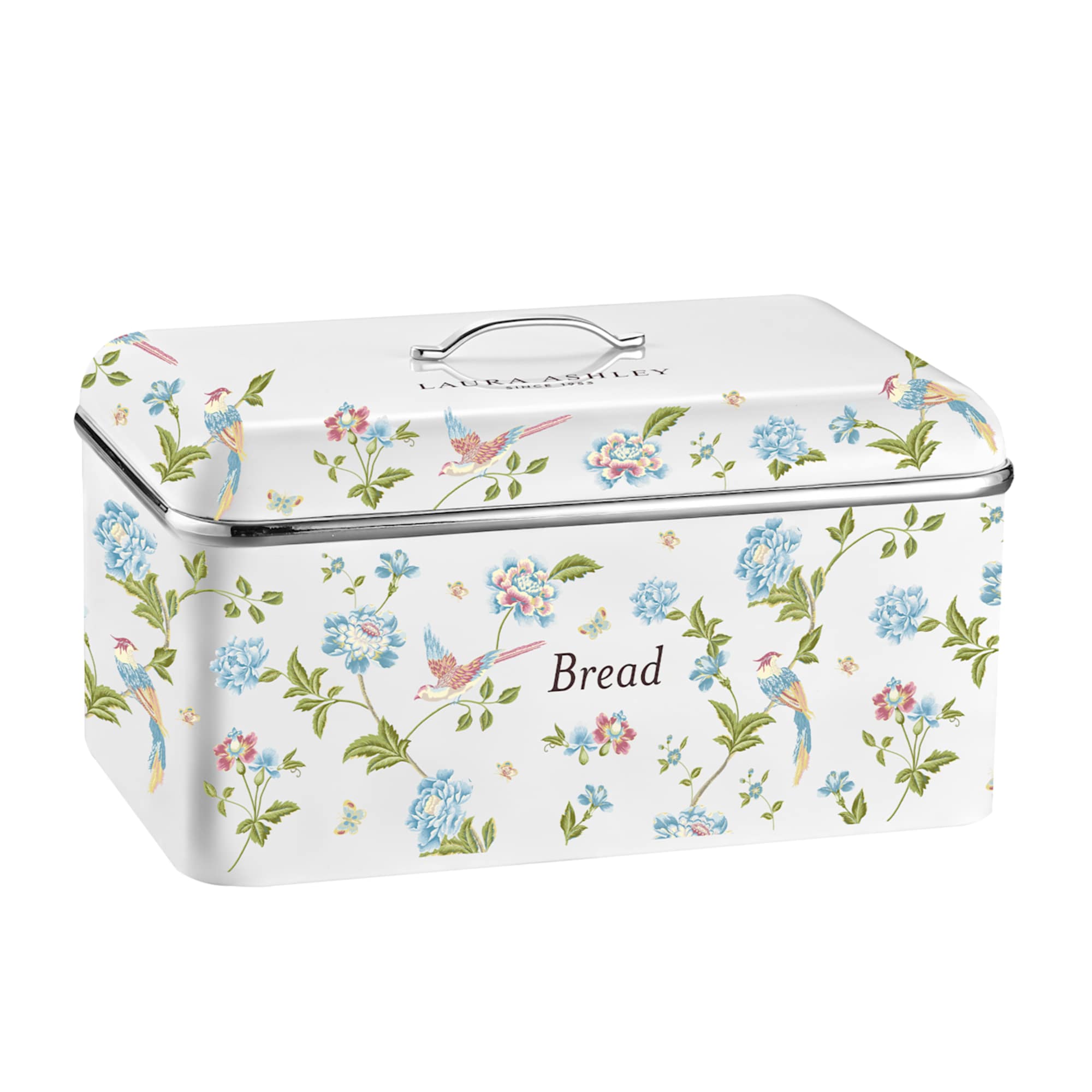 Laura Ashley Elveden Bread Bin White | Kitchen Warehouse